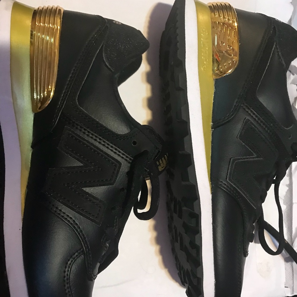 Gold Black NB Encap sneakers